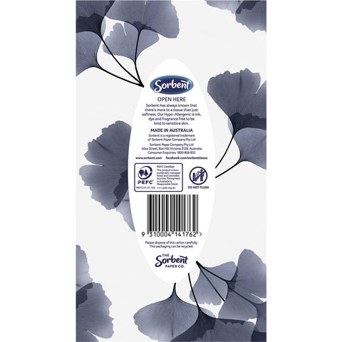 Sorbent Hypo-allergenic Pure White Tissues 170 Pack