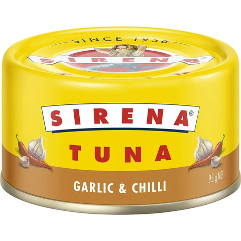 Sirena Tuna Garlic & Chilli In Oil 95g