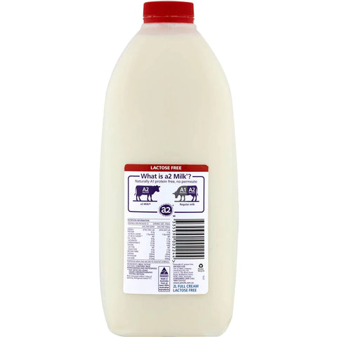 a2 Milk® Lactose Free Full Cream Milk 2L