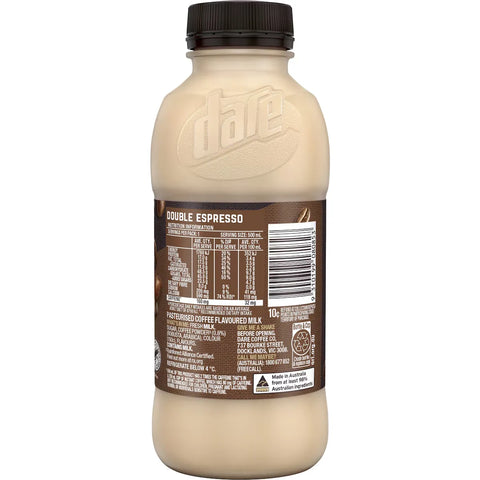 Dare Double Espresso Iced Coffee 500ml