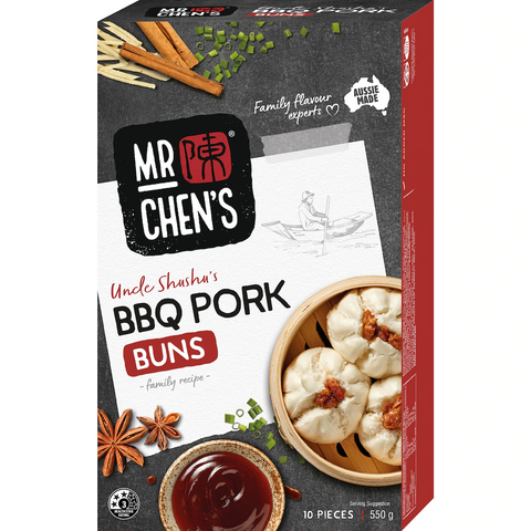 Mr Chen's Mr Chens Bbq Pork Buns 550g