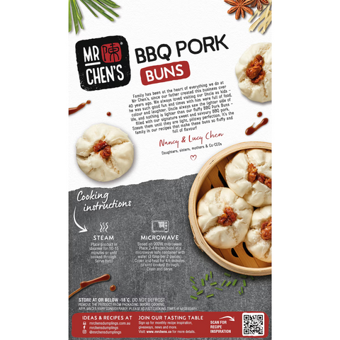 Mr Chen's Mr Chens Bbq Pork Buns 550g