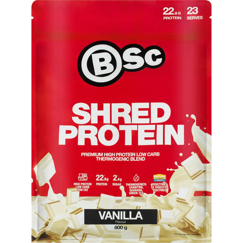 BSC Shred Protein Powder Vanilla 800g