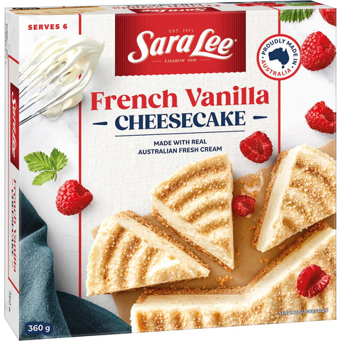 Sara Lee French Vanilla Cream Cheesecake 360g