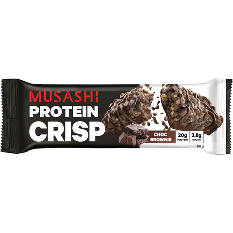 Musashi Protein Crisp Choc Brownie 60g