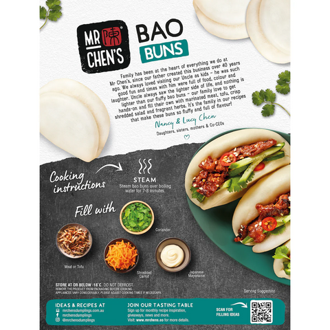 Mr Chen's Bao Buns 16 Pack