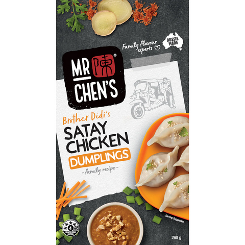 Mr Chen's Satay Chicken Dumplings 260g