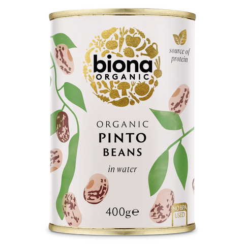 Biona Organic Pinto Beans in Water - 400g