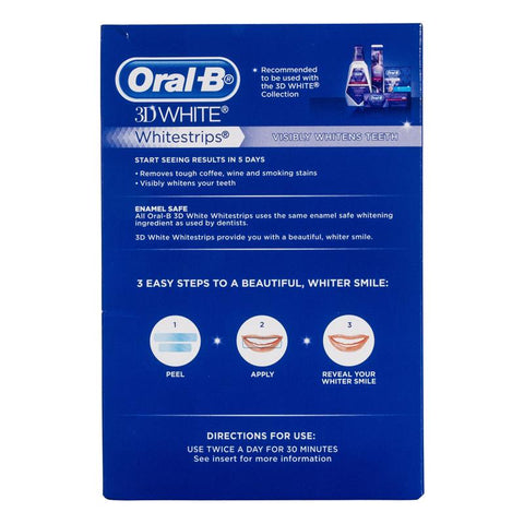 Oral B 3D White Strips 14 Teeth Whitening Treatments