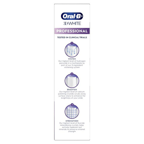 Oral B Toothpaste 3D White Diamond Clean 85g