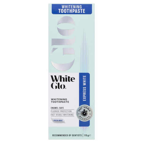 White Glo Express White Toothpaste 115g