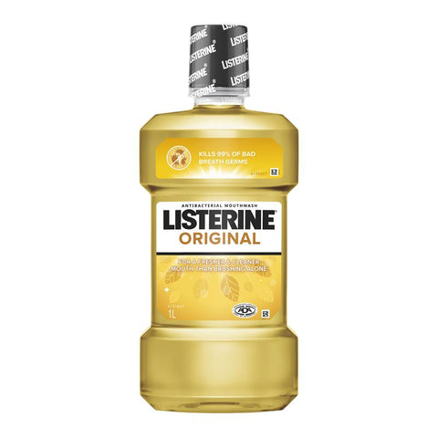 Listerine Original Antibacterial Mouthwash 1L