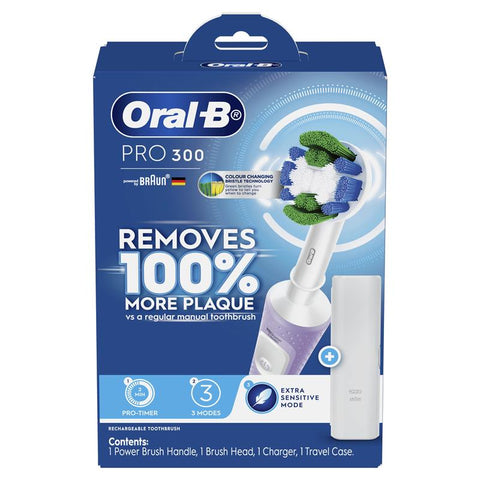 Oral B Power Toothbrush Pro 300 Lavender