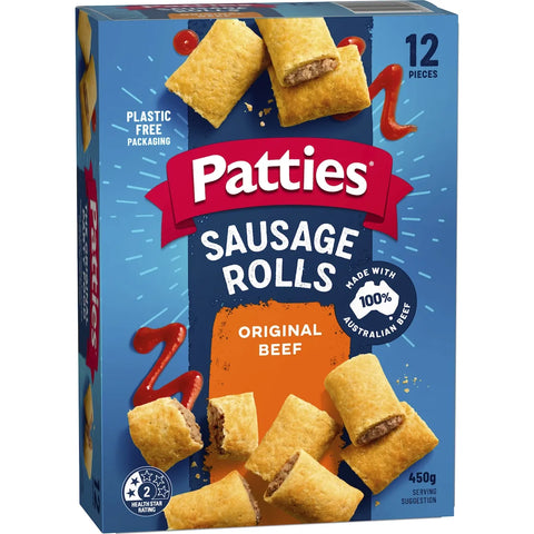 Patties Sausage Roll Party 12 Pieces 450g