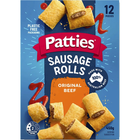 Patties Sausage Roll Party 12 Pieces 450g