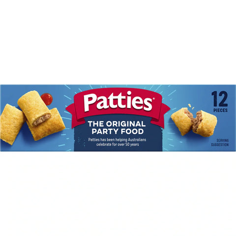 Patties Sausage Roll Party 12 Pieces 450g