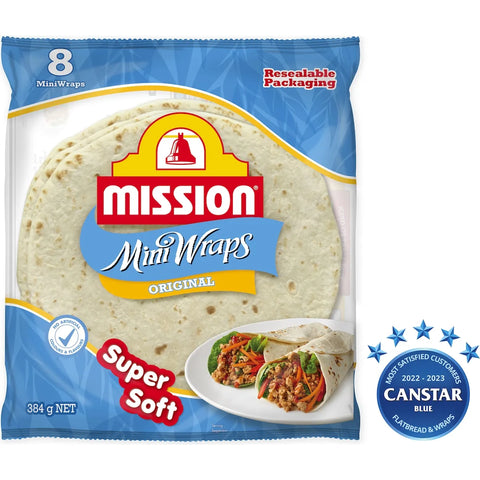 Mission Wraps Mini Original 8 Pack