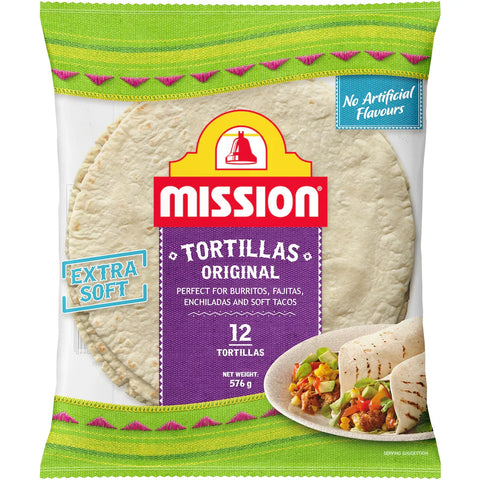 Mission Original Tortillas 12 Pack