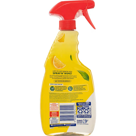 Ajax Spray & Wipe Multipurpose Lemon Citrus Trigger 500ml