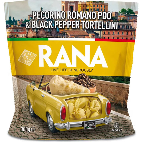 Rana Pecorino Romano & Black Pepper Tortellini 300g