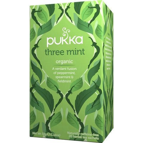 Pukka Tea Bags Three Mint 20 Pack