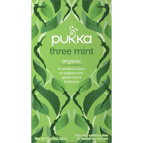 Pukka Tea Bags Three Mint 20 Pack