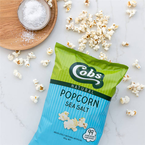 Cobs Popcorn Sea Salt Gluten Free 80g