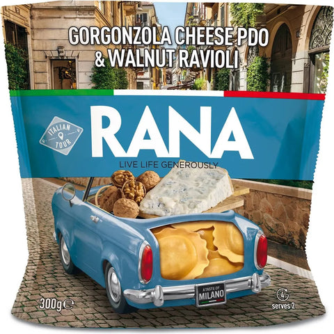 Rana Gorgonzola Cheese Pdo & Walnut Ravioli 300g