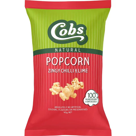 Cobs Popcorn Zingly Chilli & Lime 90g