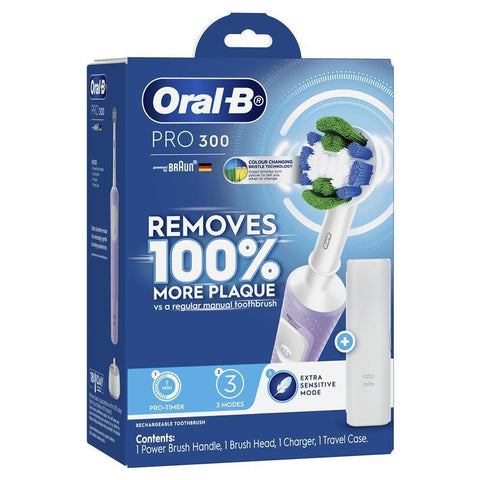 Oral B Power Toothbrush Pro 300 Lavender