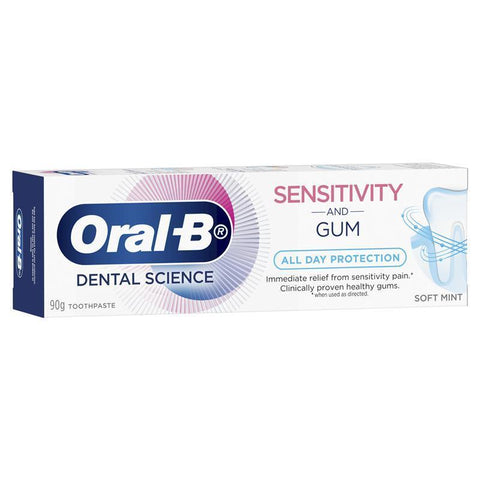 Oral B Toothpaste Sensitivity and Gum All Day Protection 90g