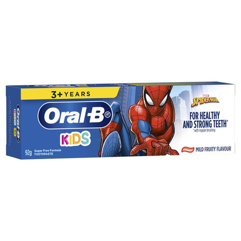 Oral B Toothpaste Spiderman Kids 3+ Years 92g