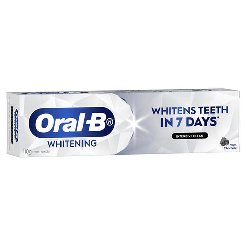 Oral B Toothpaste 3D White Charcoal Intensive Clean 110g