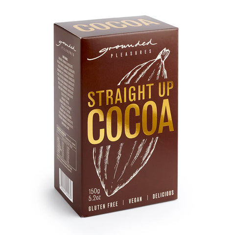 Grounded Pleasures Straight Up Cocoa Drinking Chocolate 150g