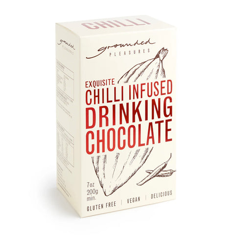 Grounded Pleasures Exquisite Chilli Infused Drinking Chocolate 200g