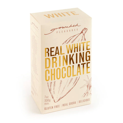 Grounded Pleasures Real White Drinking Chocolate 200g