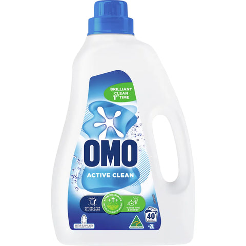 OMO Active Clean Laundry Liquid 2L