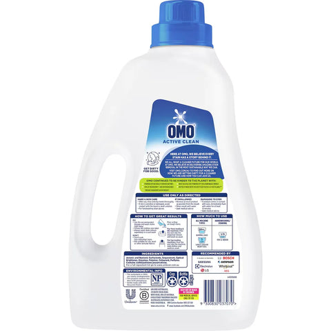 OMO Active Clean Laundry Liquid 2L