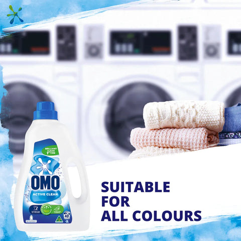 OMO Active Clean Laundry Liquid 2L