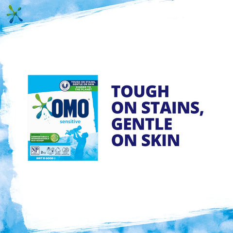 OMO Sensitive Washing Powder Front & Top Loader 2kg