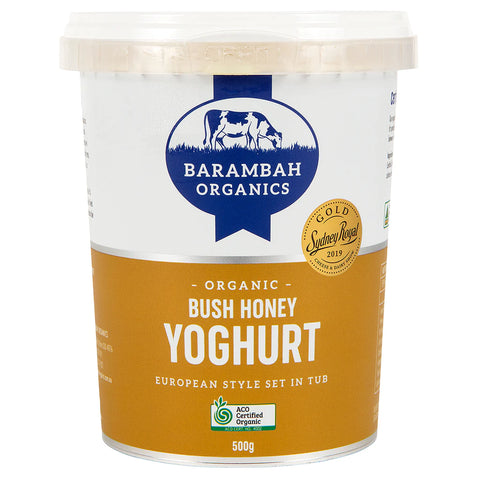 Organic Bush Honey Yoghurt 500g