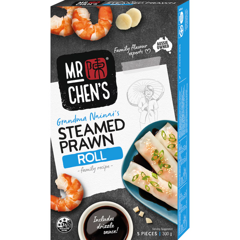 Mr Chen's Steamed Prawn Roll 300g