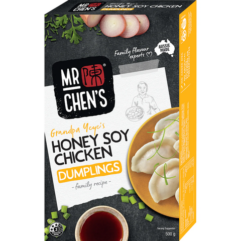 Mr Chen's Honey Soy Chicken Dumplings 500g