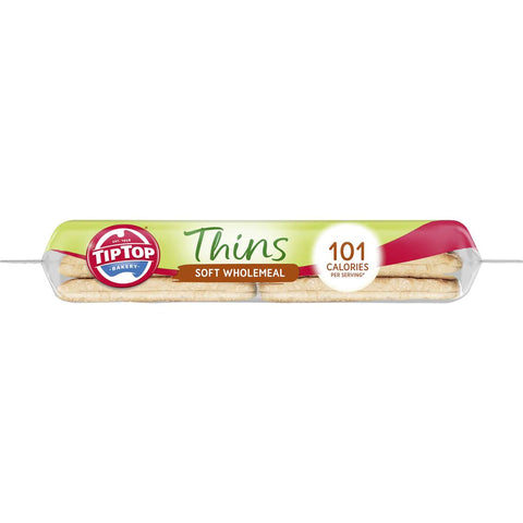 Tip Top Sandwich Thins Wholemeal Bread 6 Pack