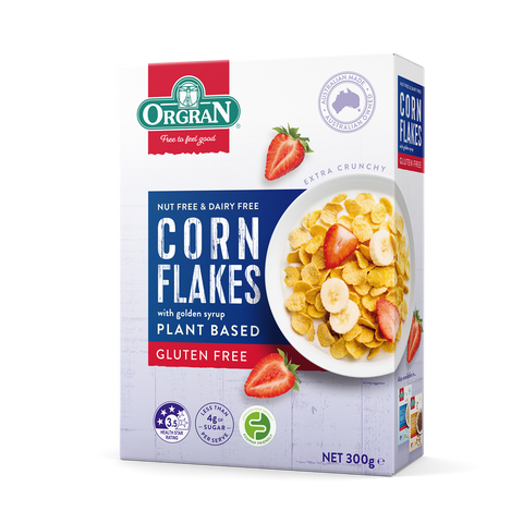 Orgran Gluten Free Corn Flakes 300g