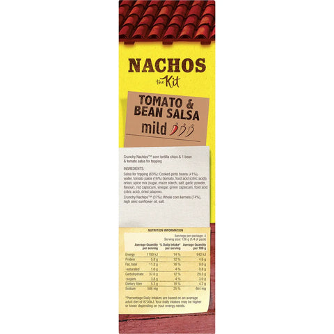 Old El Paso Nachos Kit Mexican Style Mild 505g