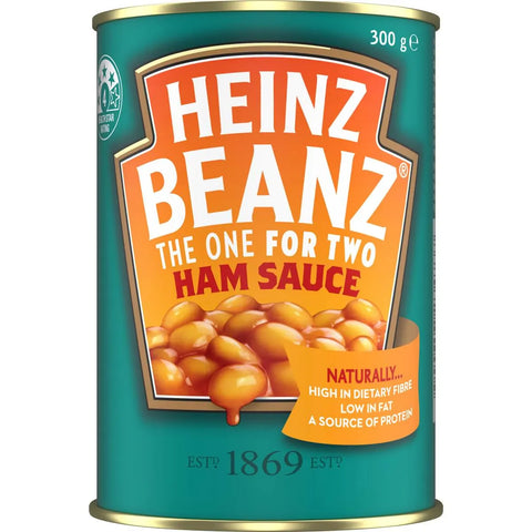 Heinz Beanz Baked Beans In Ham Sauce 300g