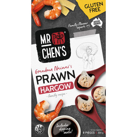 Mr Chen's Gluten Free Prawn Hargow Dumpling 204g