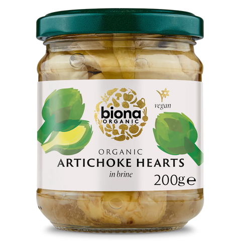 Biona Organic Artichoke Hearts in Brine - 200g