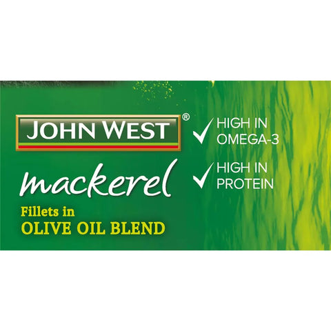 John West Mackerel Fillets In Olive Oil 125g